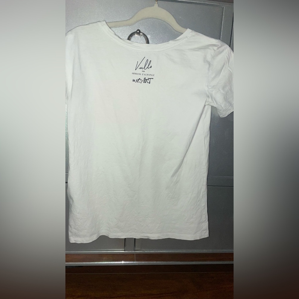 White T-Shirt With pink and yellow lemon